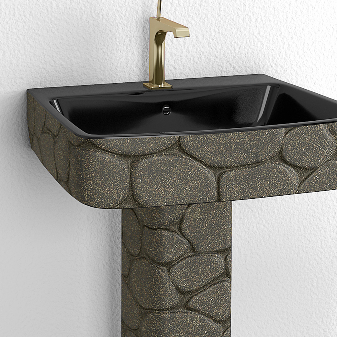 Designer Basin Pedestal Set (Thar Set 28)