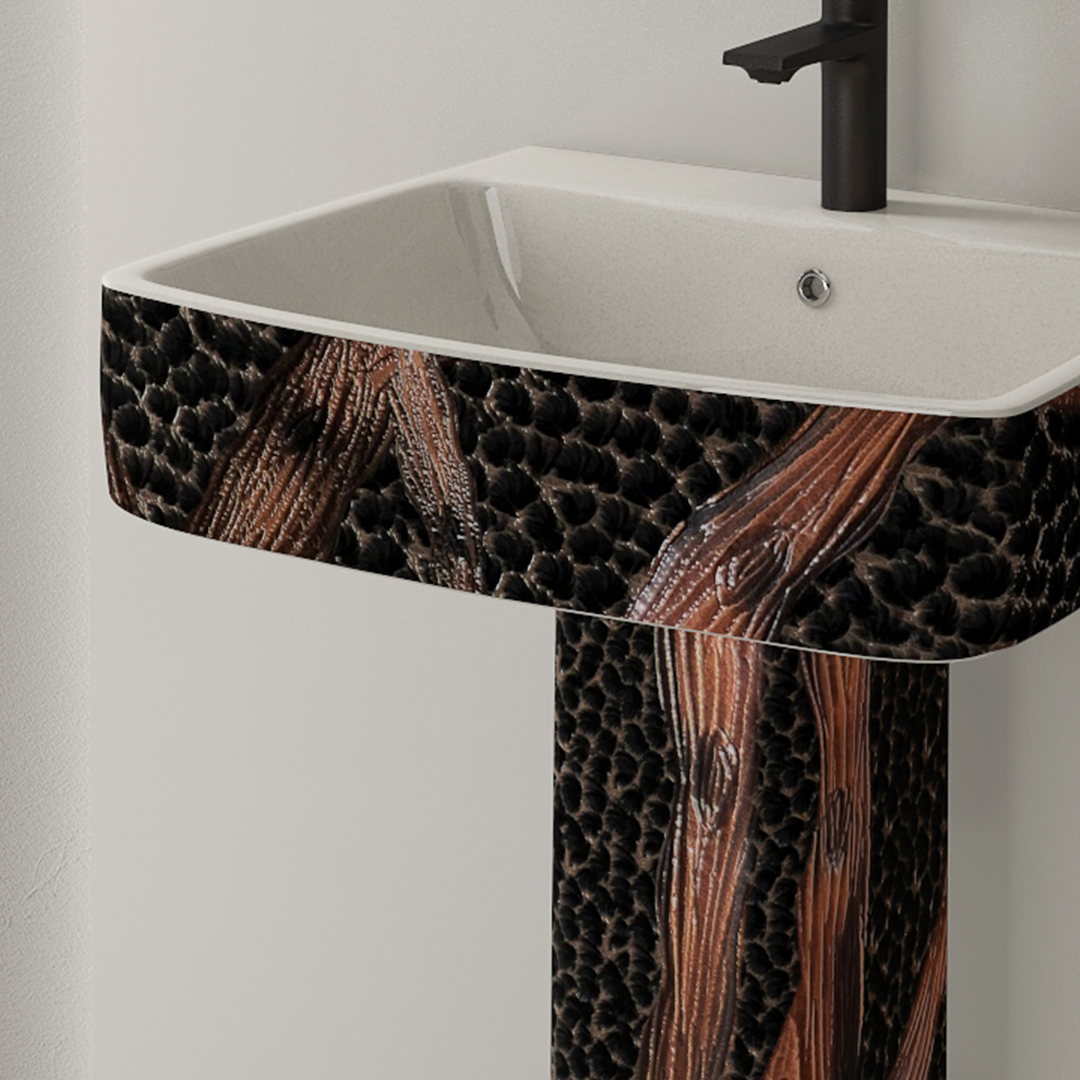 Designer Basin Pedestal Set (Thar Set 29)