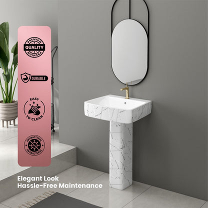 Designer Basin Pedestal Set (Thar Set 35)