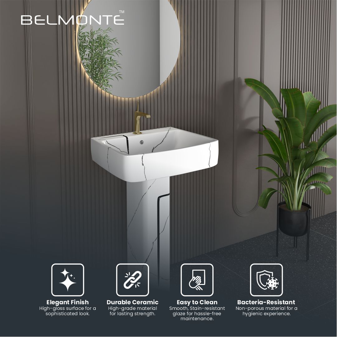 Designer Basin Pedestal Set (Thar Set 37)