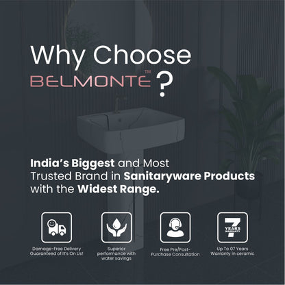 Designer Basin Pedestal Set (Thar Set 37)