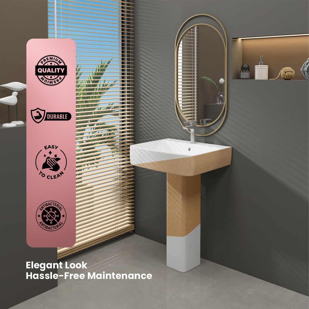 Designer Basin Pedestal Set (Thar Set 42)