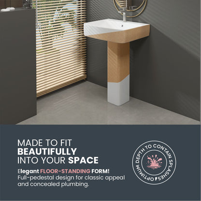 Designer Basin Pedestal Set (Thar Set 42)