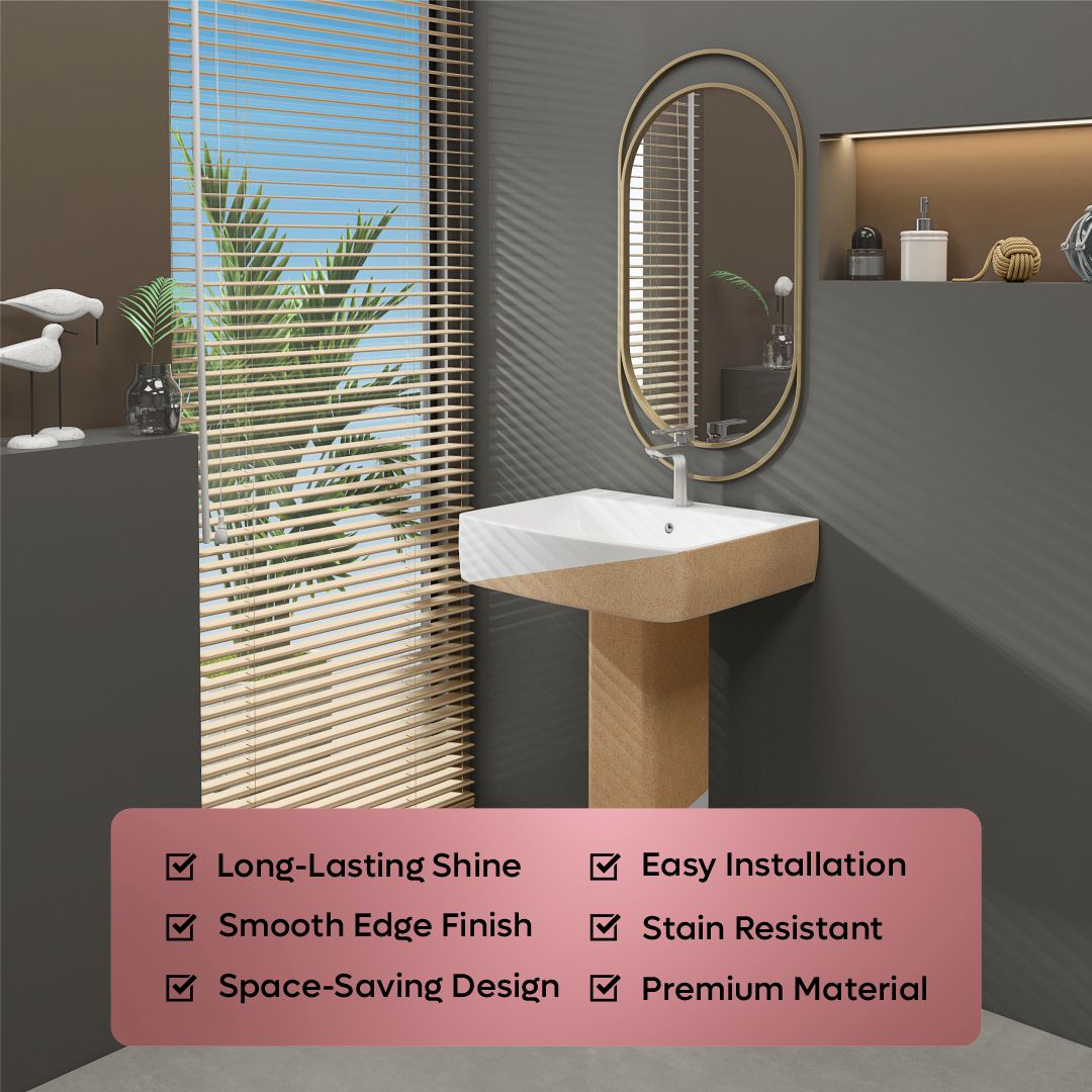 Designer Basin Pedestal Set (Thar Set 42)