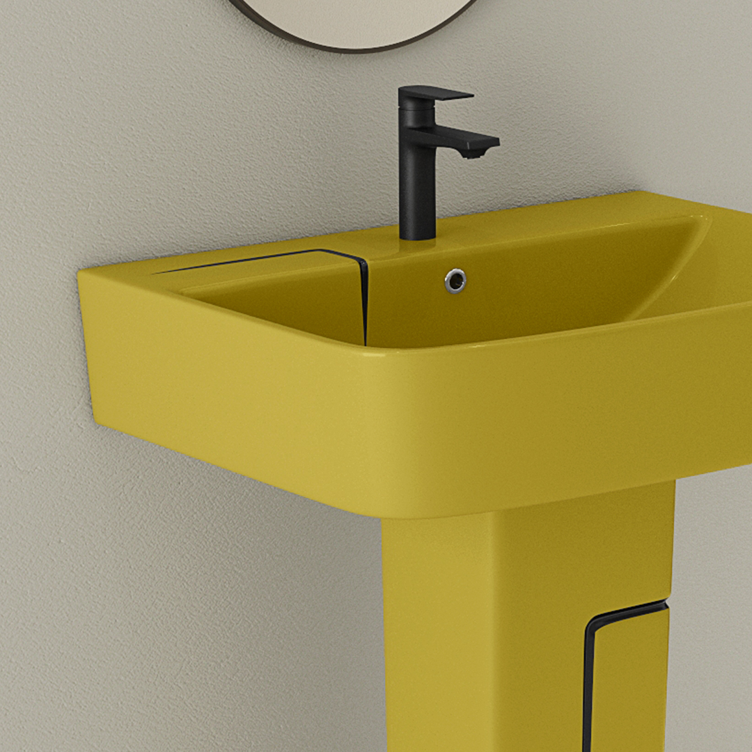 Designer Basin Pedestal Set (Thar Set 43)