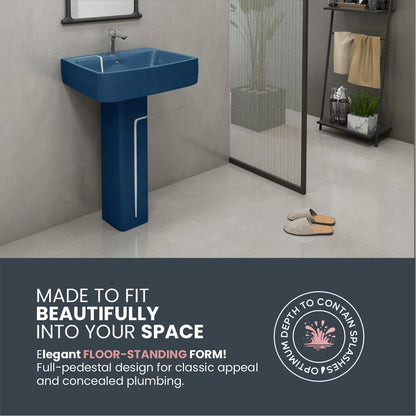 Designer Basin Pedestal Set (Thar Set 52)
