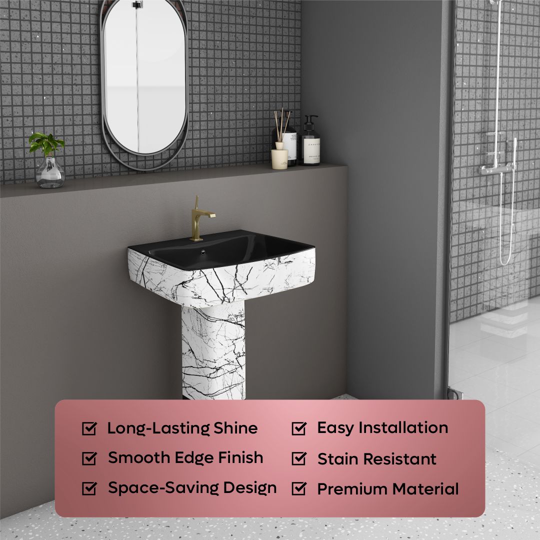 Designer Basin Pedestal Set (Thar Set 56)