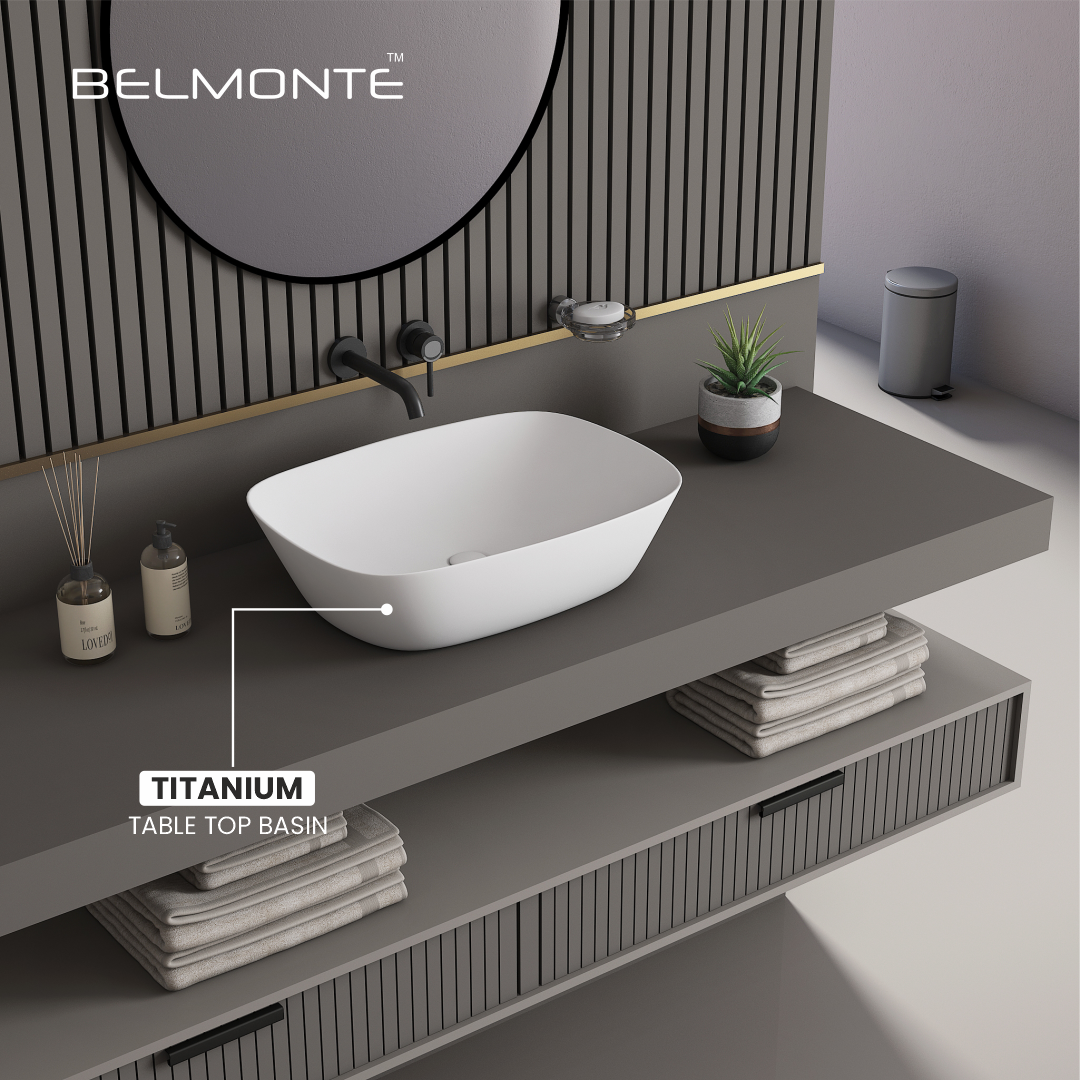 Counter Top Basin (Titanium)