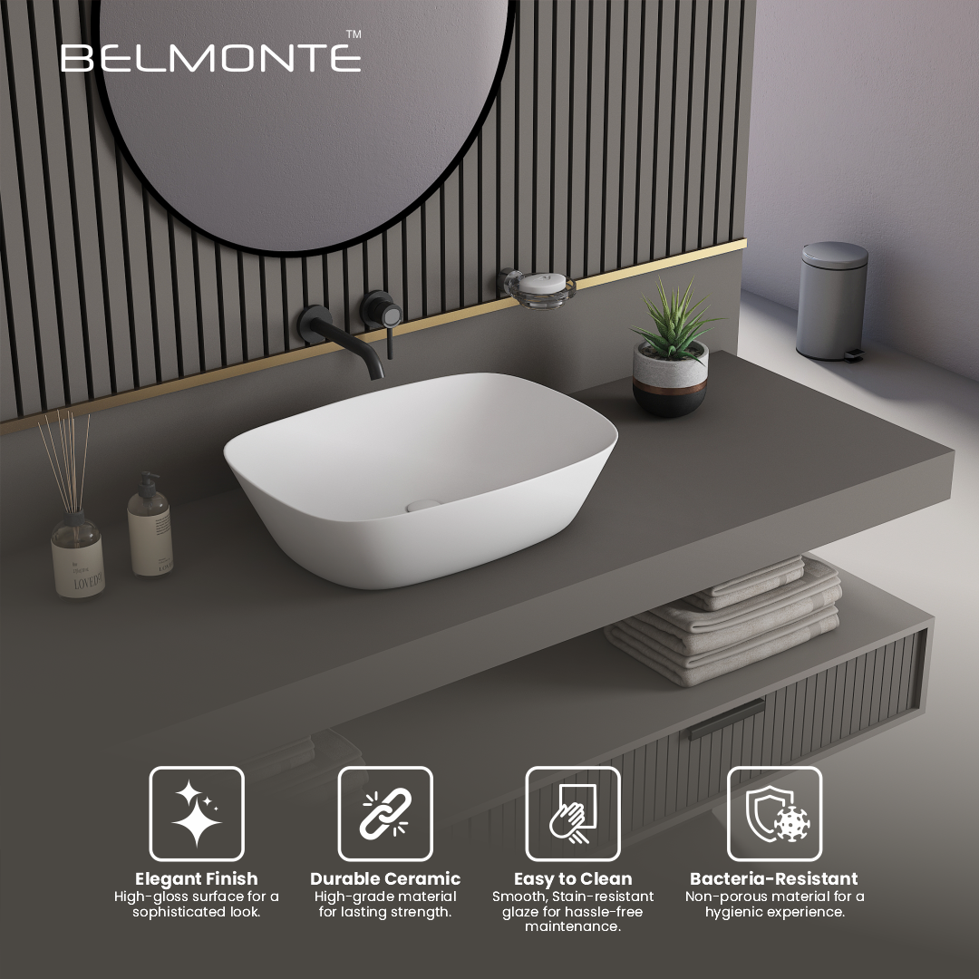 Counter Top Basin (Titanium)