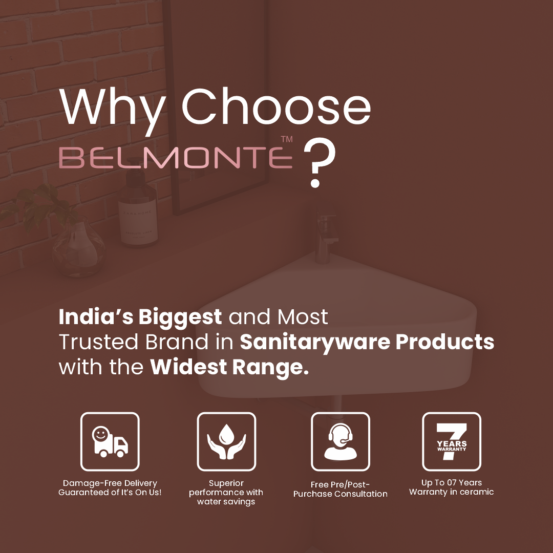 Ceramic Corner Basin (Trio)