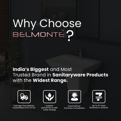 Wash Basin Half Pedestal Set (Volvo)