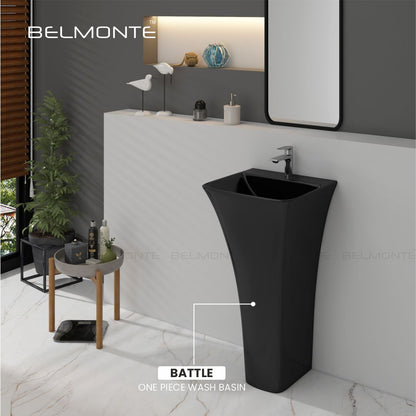 Black Free Stand Basin (Battle Op Wb)