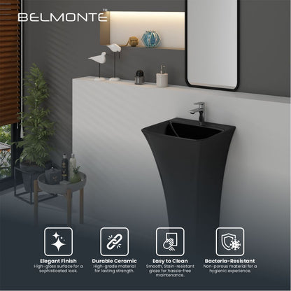 Black Free Stand Basin (Battle Op Wb)