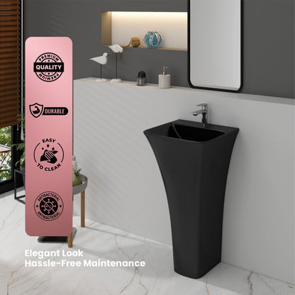 Black Free Stand Basin (Battle Op Wb)