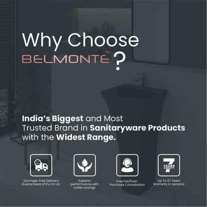 Black Free Stand Basin (Battle Op Wb)