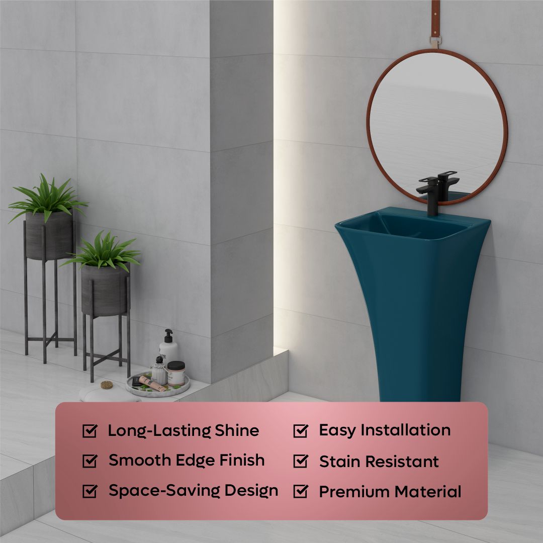 Designer One Piece Basin (Battle OP WB Royal Blue)