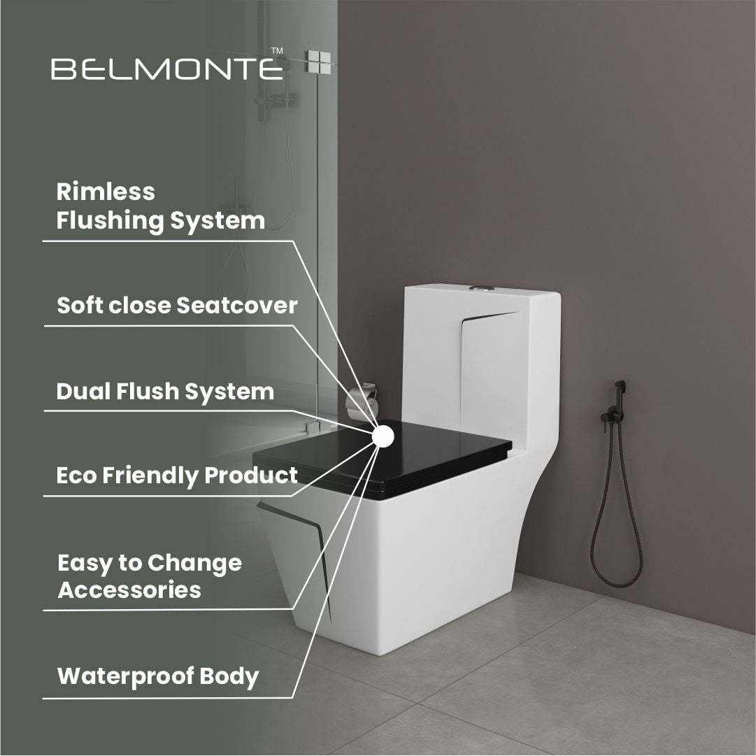 Designer One Piece Water Closet (Cuba OP 18)