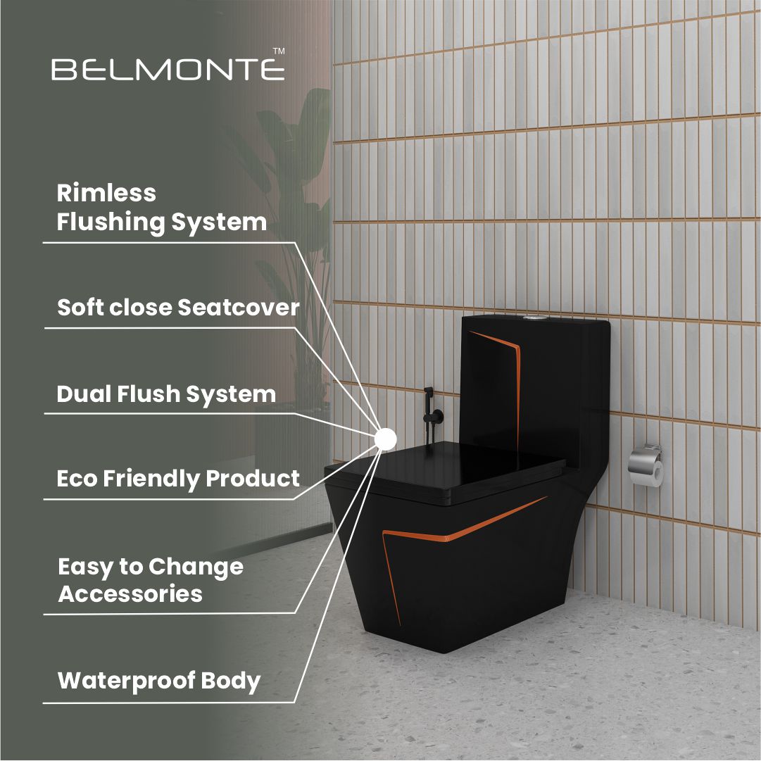 Designer One Piece Water Closet (Cuba OP 19)