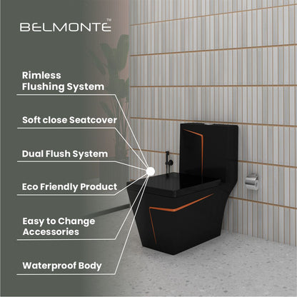 Designer One Piece Water Closet (Cuba OP 19)