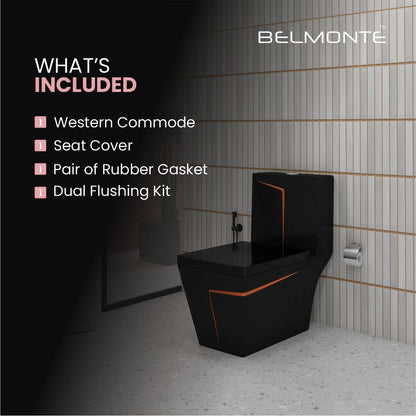 Designer One Piece Water Closet (Cuba OP 19)