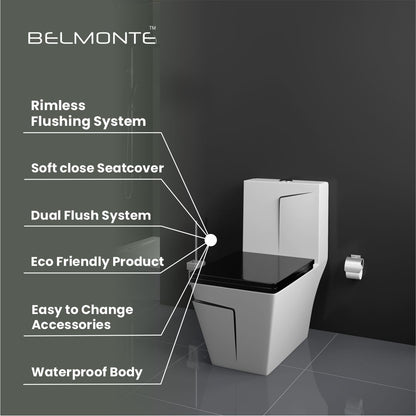 Designer One Piece Water Closet (Cuba OP 41)