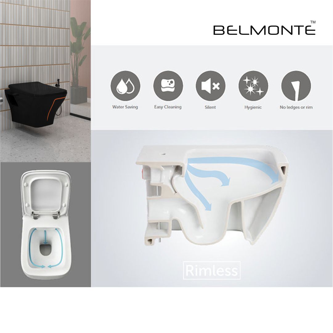 Designer Wall Hung Water Closet (Neon WH 19)