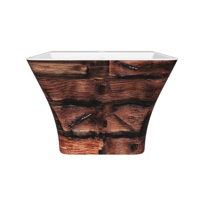 Designer One Piece Half Basin (Cubix 03)