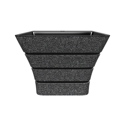 Designer One Piece Half Basin (Cubix 05)