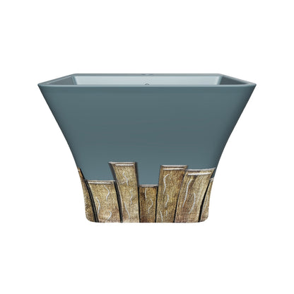 Designer One Piece Half Basin (Cubix 23)
