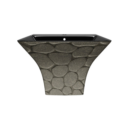 Designer One Piece Half Basin (Cubix 28)