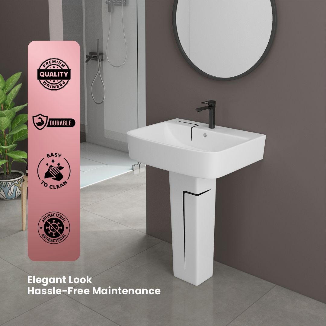 Designer Basin Pedestal Set (Thar Set 18)