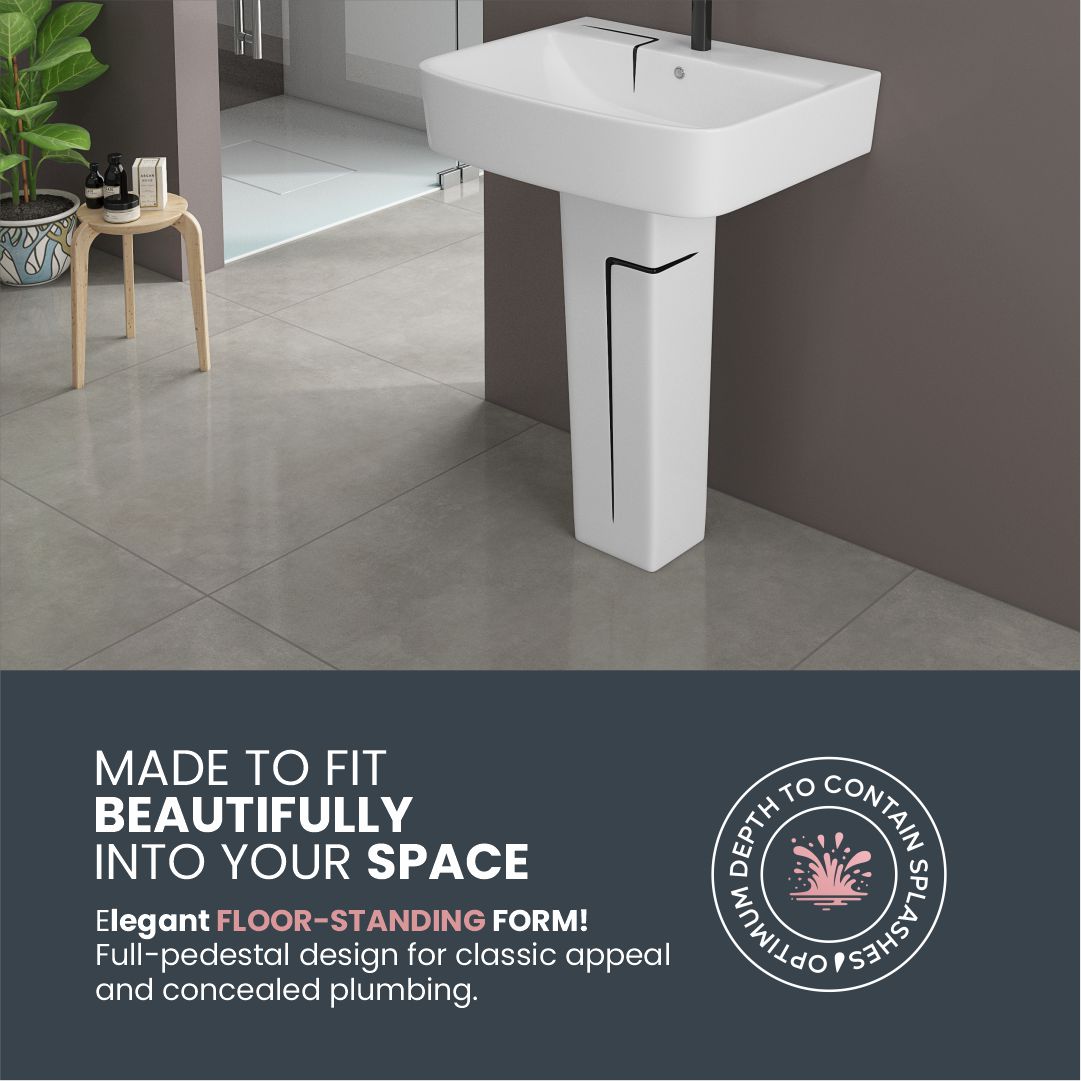 Designer Basin Pedestal Set (Thar Set 18)