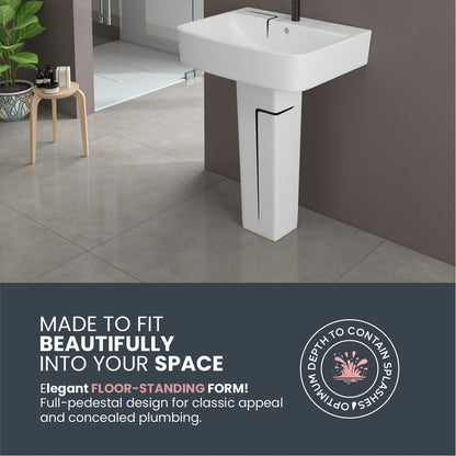 Designer Basin Pedestal Set (Thar Set 18)