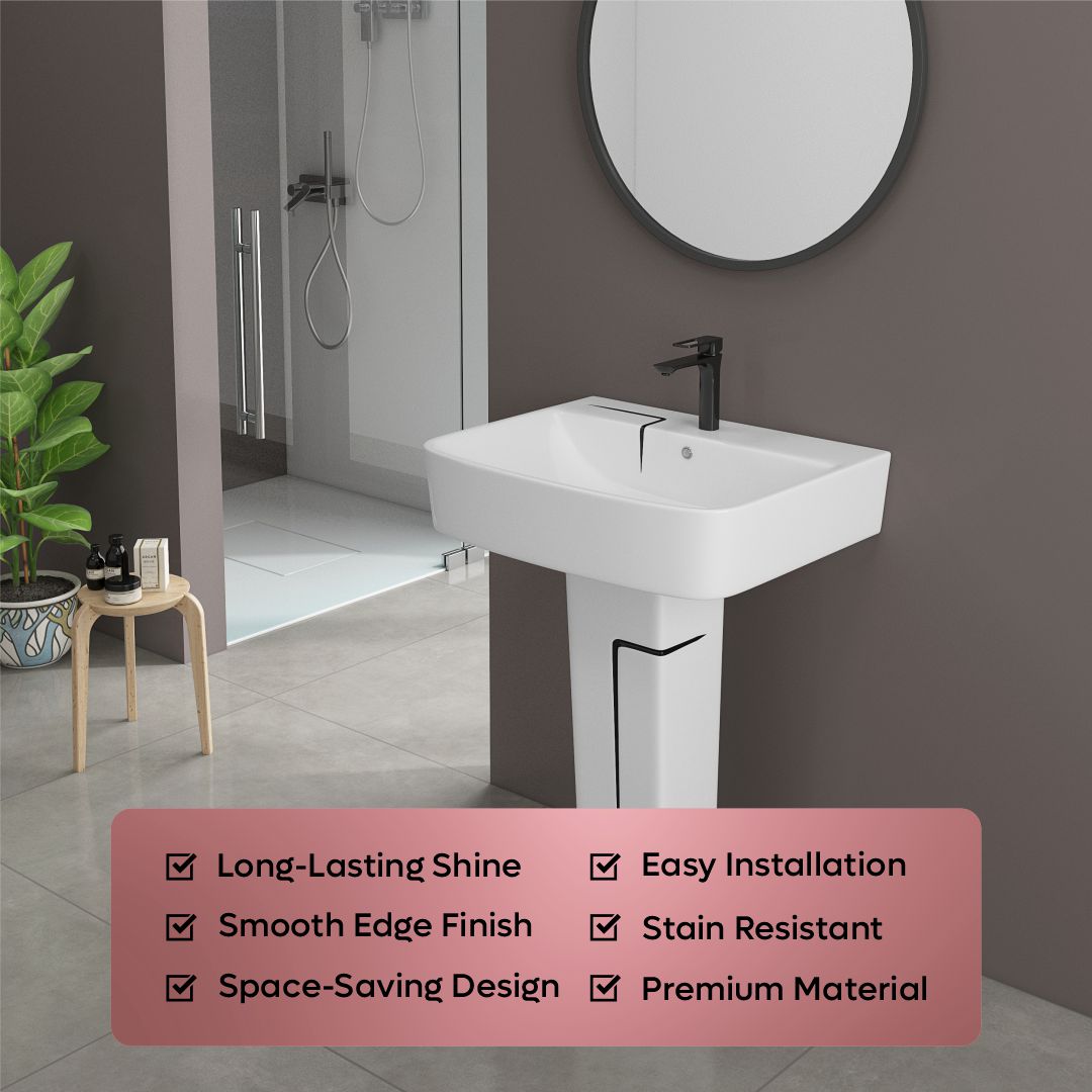 Designer Basin Pedestal Set (Thar Set 18)