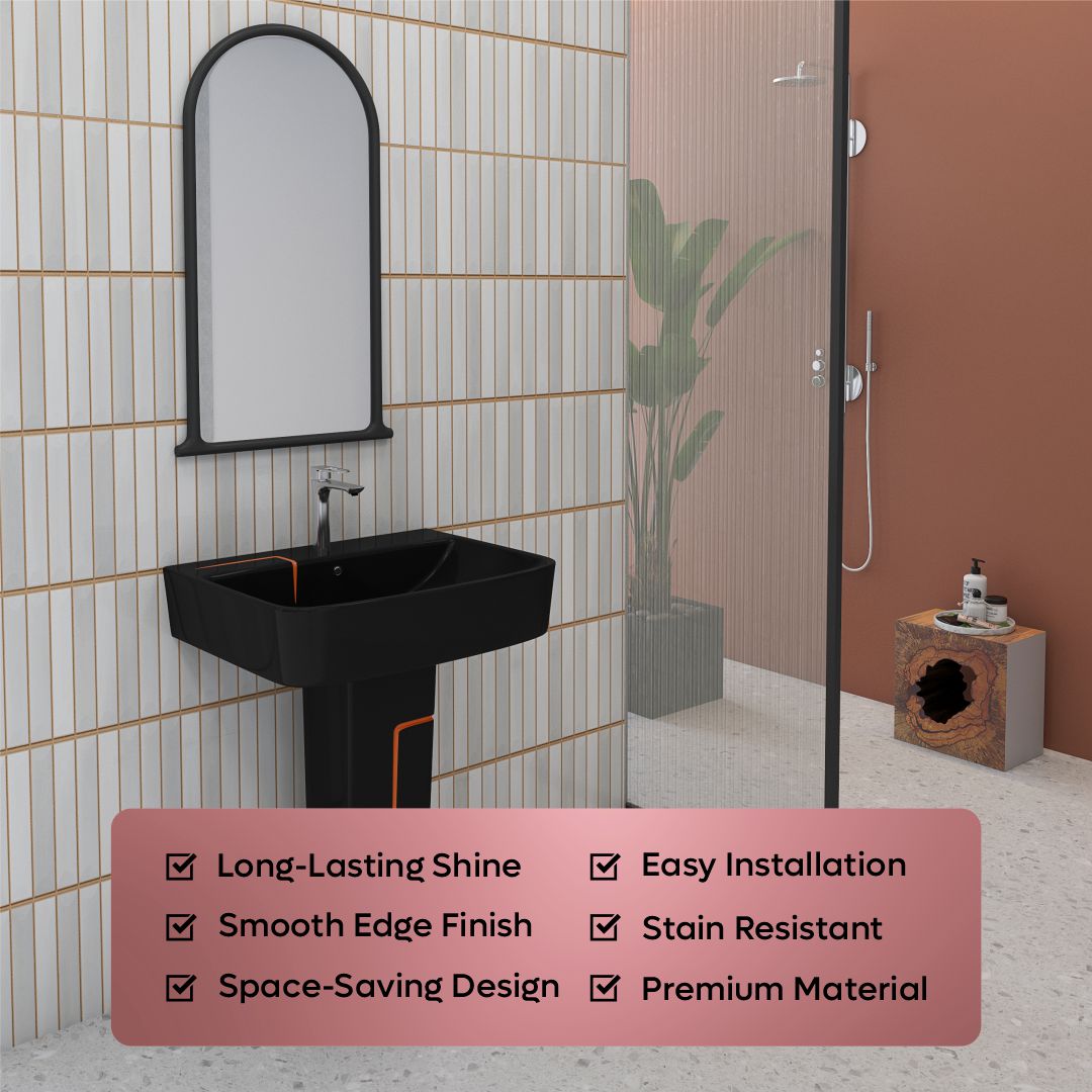 Designer Basin Pedestal Set (Thar Set 19)