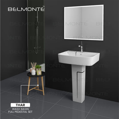 Designer Basin Pedestal Set (Thar Set 41)