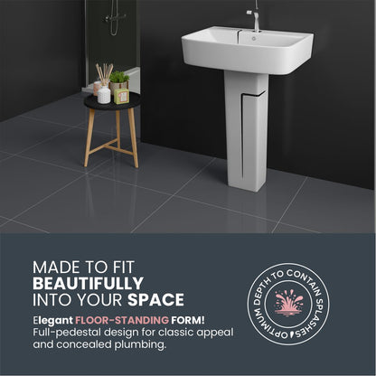 Designer Basin Pedestal Set (Thar Set 41)