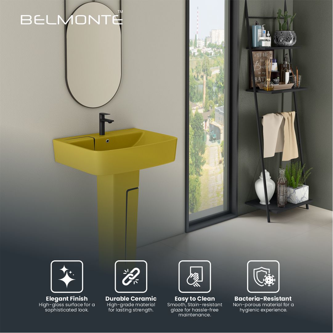 Designer Basin Pedestal Set (Thar Set 43)