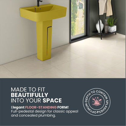 Designer Basin Pedestal Set (Thar Set 43)