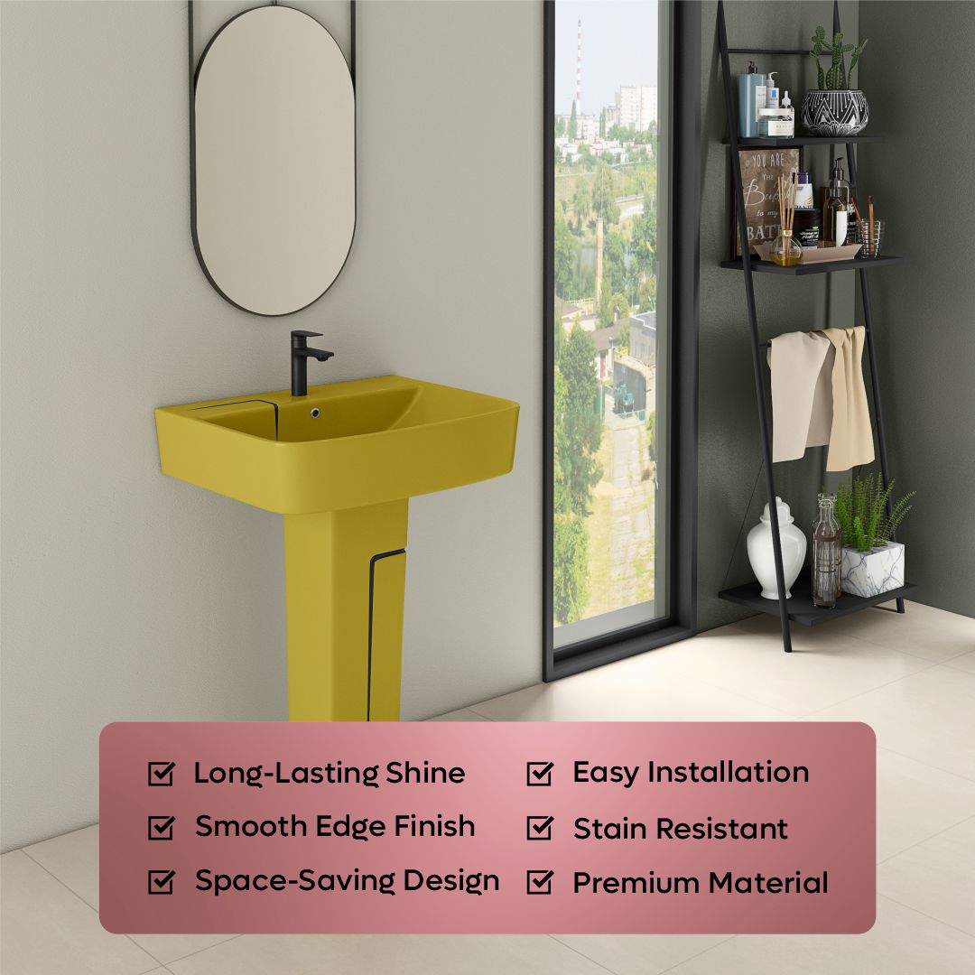 Designer Basin Pedestal Set (Thar Set 43)