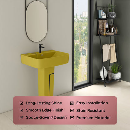 Designer Basin Pedestal Set (Thar Set 43)