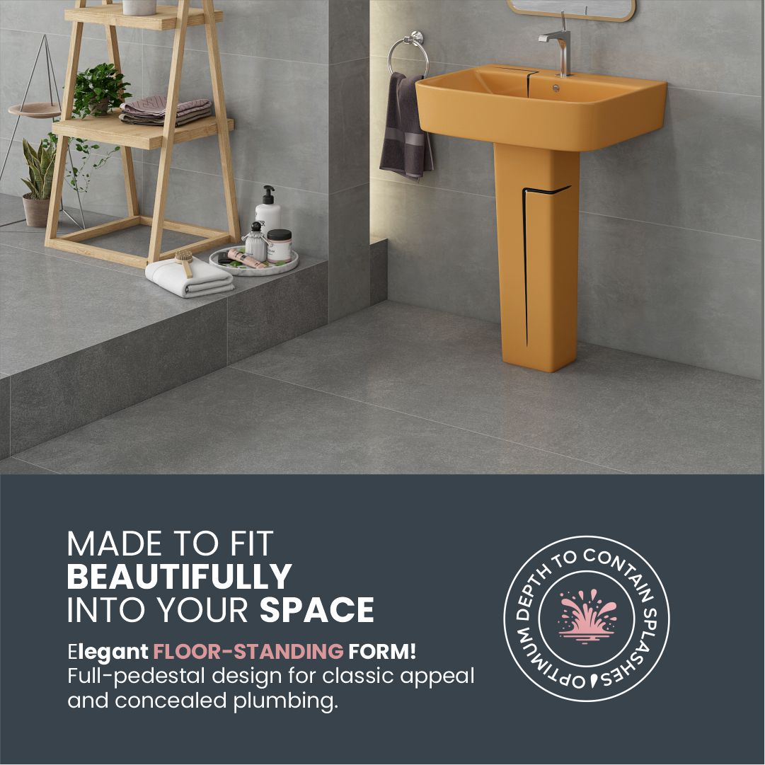 Designer Basin Pedestal Set (Thar Set 44)