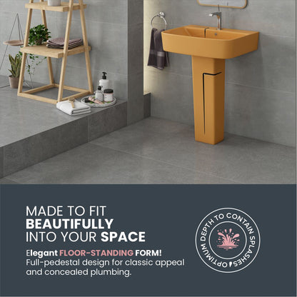 Designer Basin Pedestal Set (Thar Set 44)