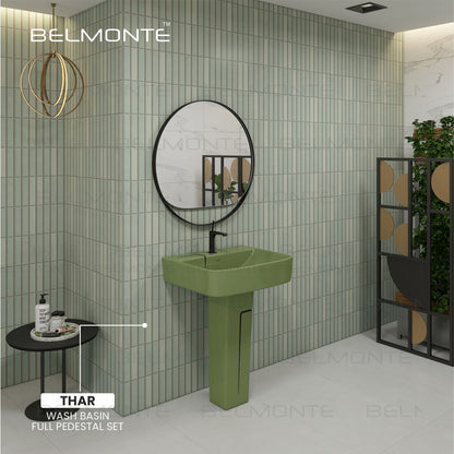 Designer Basin Pedestal Set (Thar Set 50)